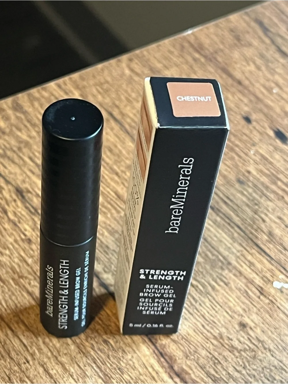 bareMinerals Strength & Length Brow Gel — Chestnut
